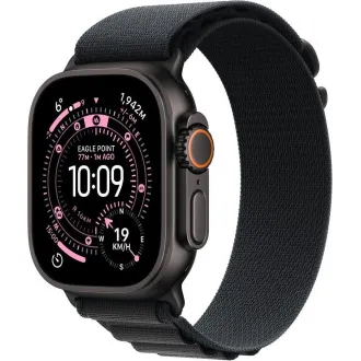 Apple Watch Ultra 3 GPS + Cellular 49mm Black Titanium Case with Black Alpine Loop - Large Apple Watch Ultra 3 GPS + Cellular 49mm Black Titanium Case with Black Alpine Loop - Large