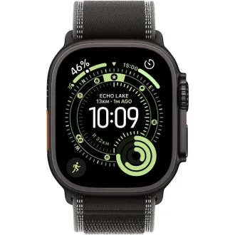 Apple Watch Ultra 3 GPS + Cellular 49mm Black Titanium Case with Black/Charcoal Trail Loop - M/L Apple Watch Ultra 3 GPS + Cellular 49mm Black Titanium Case with Black/Charcoal Trail Loop - M/L