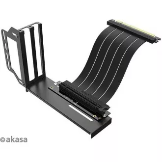 AKASA RISER BLACK PRO, Vertical GPU Holder + Premium PCIe 3.0 Riser cable AKASA RISER BLACK PRO, Vertical GPU Holder + Premium PCIe 3.0 Riser cable