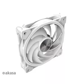 AKASA ventilátor SOHO AR, 12cm ARGB PWM fan, 120x120x25mm, biela