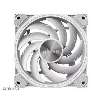 AKASA ventilátor SOHO AR, 12cm ARGB PWM fan, 120x120x25mm, biela