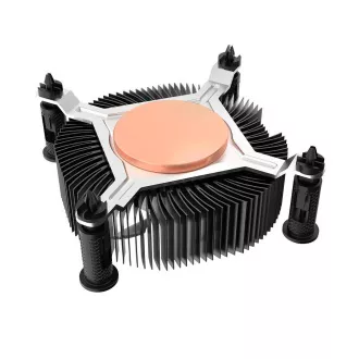 AKASA chladič CPU Socket Intel LGA1700, LGA1851, aRGB, Mini-ITX, nízky chladič