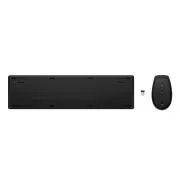 HP 650 Wireless Keyboard & Mouse Black- Anglická klávesnica a myš, čierna