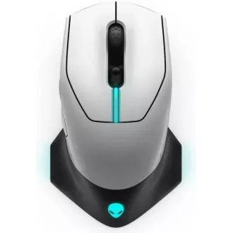 DELL Alienware 610M Wired / Wireless Gaming Mouse - AW610M (Lunar Light)
