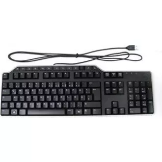 DELL klávesnica : Nemecko (QWERTZ) Dell KB-522 Wired Business Multimedia USB klávesnica Black (Kit)