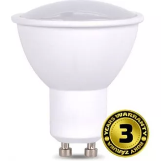 Solight LED žiarovka, bodová, 7W, GU10, 6000K, 595lm, biela