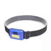 Solight čelová LED COB svietidlo, 3W, modrá