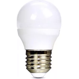 Solight LED žiarovka, miniglobe, 6W, E27, 6000K, 510lm
