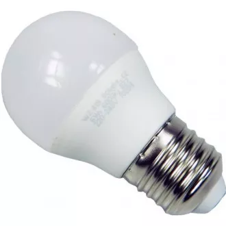 Solight LED žiarovka, miniglobe, 6W, E27, 6000K, 510lm