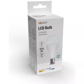 Solight LED žiarovka, klasický tvar, 15W, E27, 6000K, 220 °, 1275lm Solight LED žiarovka, klasický tvar, 15W, E27, 6000K, 220 °, 1275lm