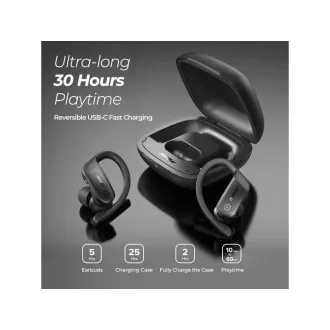 MPOW Flame Lite - športové bluetooth slúchadlá, čierna MPOW Flame Lite - športové bluetooth slúchadlá, čierna