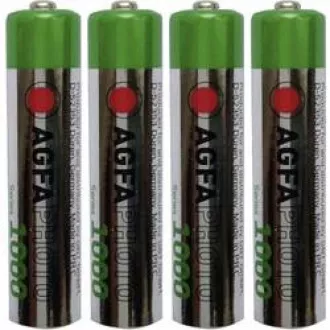 AgfaPhoto nabíjací NiMH batéria AAA, 900mAh, blister 4ks
