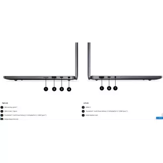 DELL NTB Pro 13 Premium PA13250/U5-236V/Evo/16GB/512SSD/13.4" FHD+|
