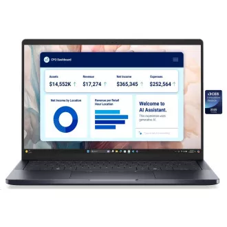 DELL NTB Pro 14 Premium PA14250/U7-266V/Evo/16GB/512SSD/14" FHD+/IR Cam & Mic/WLAN/vPro/Backlit Kb/W11 Pro/3Y PS NBD