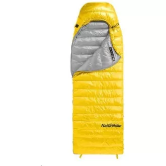Naturehike páperový spací vak CW400 750FP 930g veľ. L - žltý Naturehike páperový spací vak CW400 750FP 930g veľ. L - žltý
