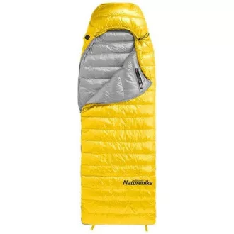 Naturehike páperový spací vak CW400 750FP 930g veľ. L - žltý Naturehike páperový spací vak CW400 750FP 930g veľ. L - žltý