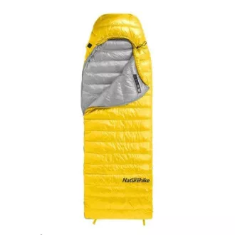 Naturehike páperový spací vak CW400 750FP 930g veľ. L - žltý Naturehike páperový spací vak CW400 750FP 930g veľ. L - žltý
