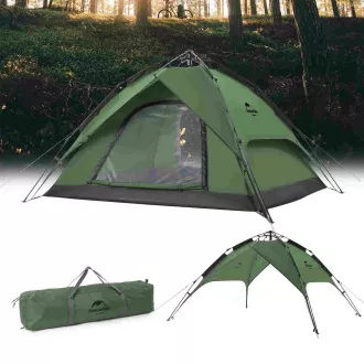 Naturehike rýchlostateľný automatický stan 4020g zelený - 4 osoby Naturehike rýchlostateľný automatický stan 4020g zelený - 4 osoby