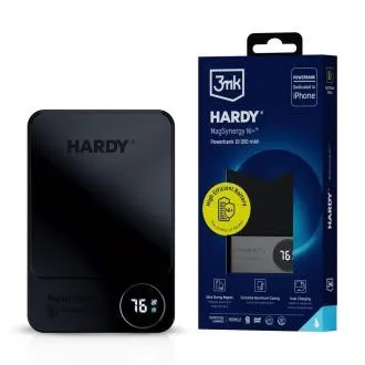 3mk powerbanka - HARDY MagSynergy Ni+ 10, 000mAh, bezdrôtové nabíjanie 3mk powerbanka - HARDY MagSynergy Ni+ 10, 000mAh, bezdrôtové nabíjanie