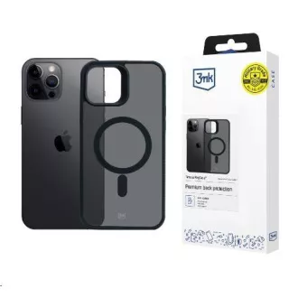 3mk ochranný kryt Smoke MagCase pre Apple iPhone 12 Pre Max