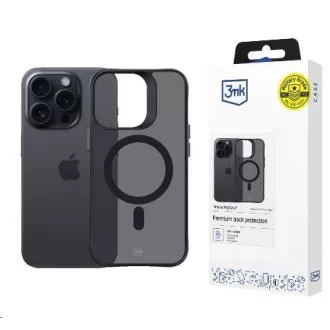 3mk ochranný kryt Smoke MagCase pre Apple iPhone 15 Pro