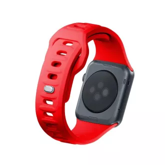 3mk remienok Watch Strap pre Apple 38/40/41 mm Red