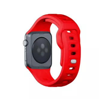 3mk remienok Watch Strap pre Apple 38/40/41 mm Red