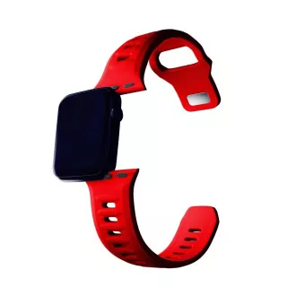 3mk remienok Watch Strap pre Apple 38/40/41 mm Red