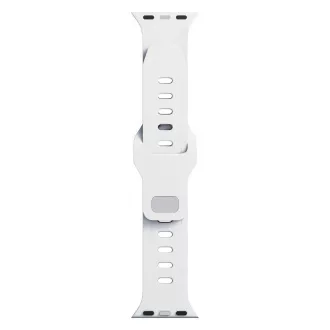 3mk remienok Watch Strap pre Apple 38/40/41 mm White