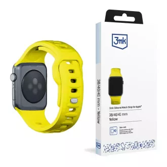 3mk remienok Watch Strap pre Apple 38/40/41 mm Yellow