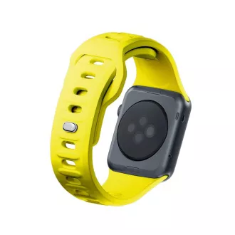 3mk remienok Watch Strap pre Apple 38/40/41 mm Yellow