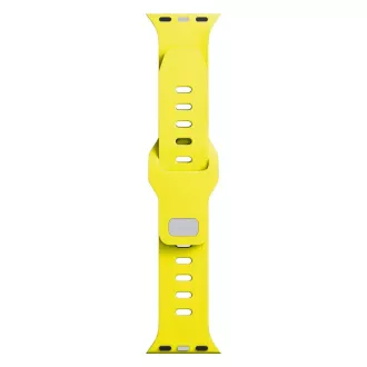 3mk remienok Watch Strap pre Apple 38/40/41 mm Yellow