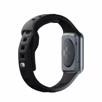 3mk remienok Watch Strap pre Apple 42/44/45/49 mm Black