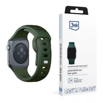 3mk remienok Watch Strap pre Apple 42/44/45/49 mm Dark Green