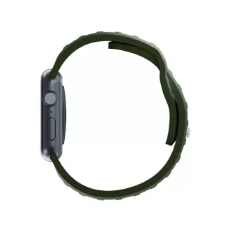 3mk remienok Watch Strap pre Apple 42/44/45/49 mm Dark Green