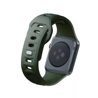 3mk remienok Watch Strap pre Apple 42/44/45/49 mm Dark Green