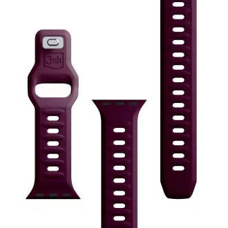 3mk remienok Watch Strap pre Apple 42/44/45/49 mm Mulberry