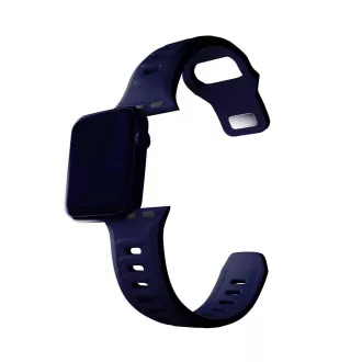 3mk remienok Watch Strap pre Apple 42/44/45/49 mm Ocean Blue