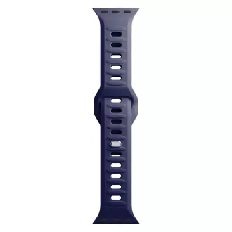 3mk remienok Watch Strap pre Apple 42/44/45/49 mm Ocean Blue