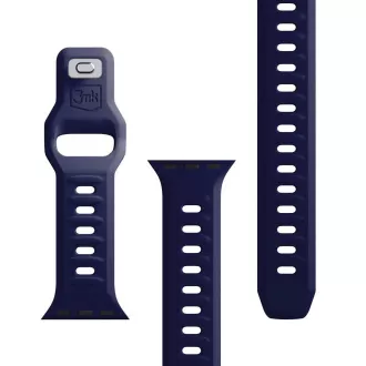 3mk remienok Watch Strap pre Apple 42/44/45/49 mm Ocean Blue