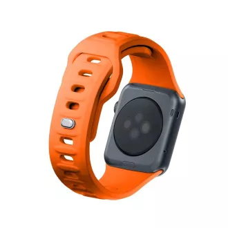 3mk remienok Watch Strap pre Apple 42/44/45/49 mm Orange 3mk remienok Watch Strap pre Apple 42/44/45/49 mm Orange