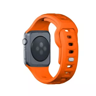 3mk remienok Watch Strap pre Apple 42/44/45/49 mm Orange 3mk remienok Watch Strap pre Apple 42/44/45/49 mm Orange