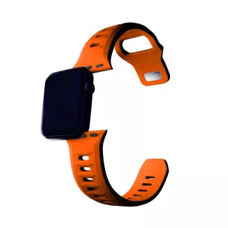 3mk remienok Watch Strap pre Apple 42/44/45/49 mm Orange 3mk remienok Watch Strap pre Apple 42/44/45/49 mm Orange