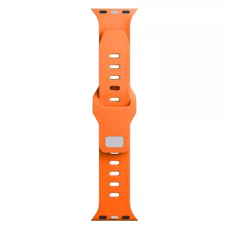 3mk remienok Watch Strap pre Apple 42/44/45/49 mm Orange 3mk remienok Watch Strap pre Apple 42/44/45/49 mm Orange