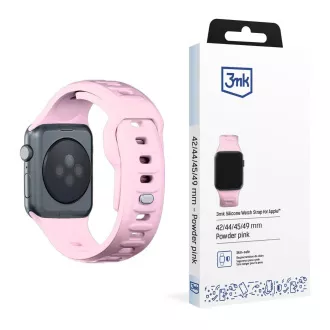 3mk remienok Watch Strap pre Apple 42/44/45/49 mm Powder Pink