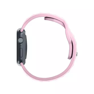 3mk remienok Watch Strap pre Apple 42/44/45/49 mm Powder Pink
