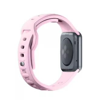 3mk remienok Watch Strap pre Apple 42/44/45/49 mm Powder Pink