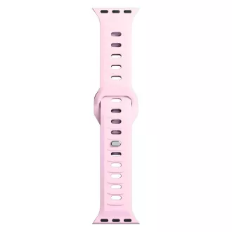 3mk remienok Watch Strap pre Apple 42/44/45/49 mm Powder Pink