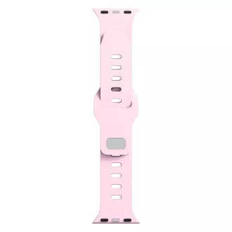 3mk remienok Watch Strap pre Apple 42/44/45/49 mm Powder Pink