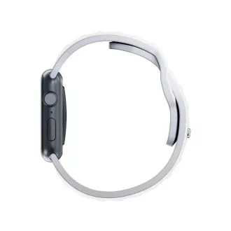 3mk remienok Watch Strap pre Apple 42/44/45/49 mm White